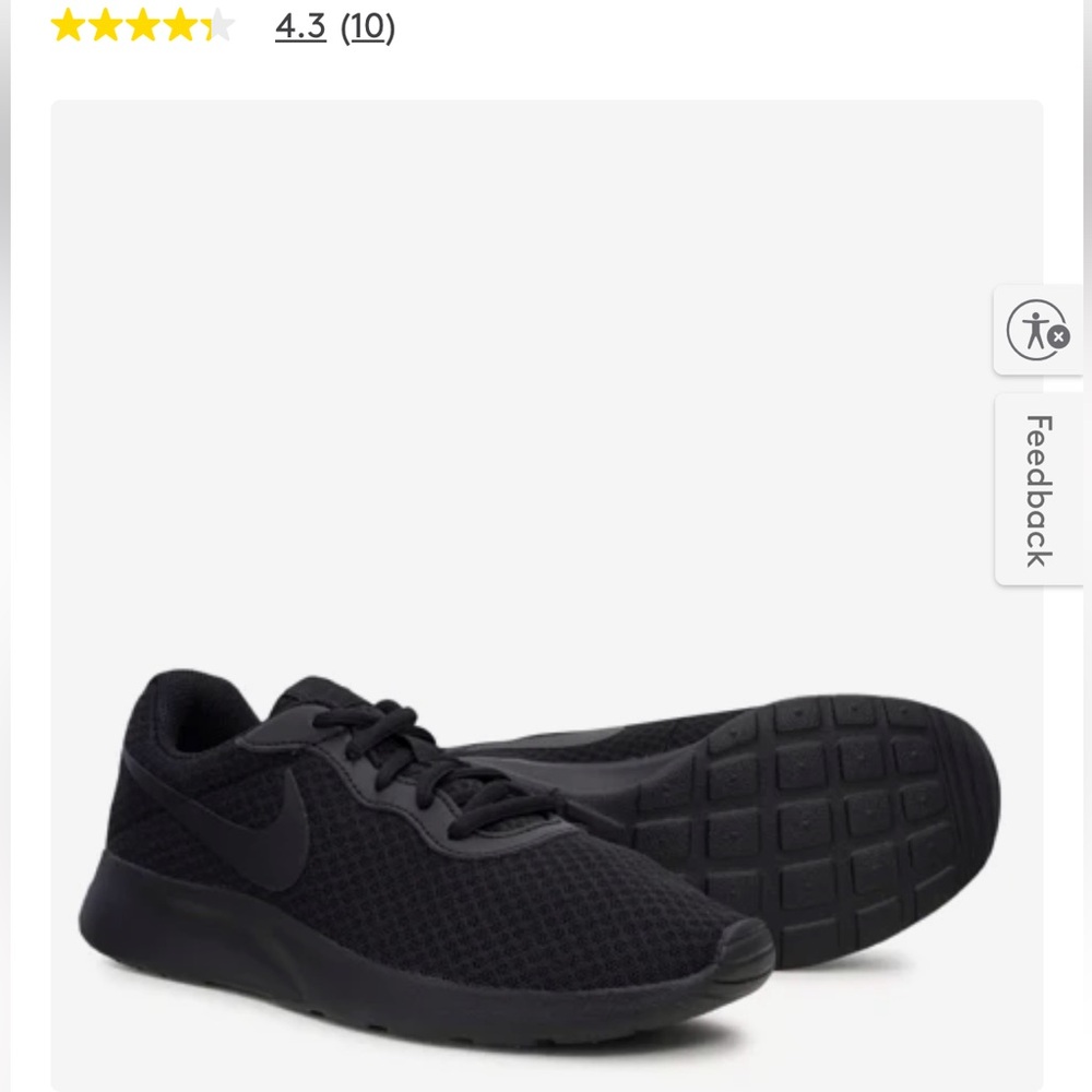 Nike Women's Tanjun Running Shoe size 8